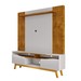 Estante para TV Até 75 Polegadas Lune 2 Portas Naturalle/Off White - Pnr Móveis