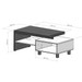 Mesa de Centro Hardy 1 Prateleira Naturalle/Off White - Pnr Móveis