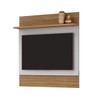 Painel para TV Até 50 Polegadas Maille 1 Prateleira Cinamomo/Off White - Pnr Móveis