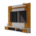 Painel para TV Até 55 Polegadas Sacha 1 Prateleira Naturalle/Off White - Pnr Móveis