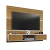 Painel para TV Até 60 Polegadas 2 Portas Dominique Cinamomo/Off White - Pnr Móveis