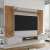 Painel para TV Até 65 Polegadas Albon 2 Portas Cinamomo/Off White - Pnr Móveis
