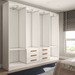 Guarda-Roupa Casal Hilton 8 Portas 6 Gavetas Branco - Panorama Móveis