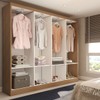 Guarda-Roupa Casal Hilton 8 Portas Cinamomo - Panorama Móveis
