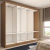 Guarda-Roupa Casal Hilton 8 Portas Cinamomo - Panorama Móveis