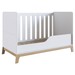 Quarto de Bebê Completo 3 em 1 Sonho Encantado 4 Gavetas Branco - Pnr Móveis