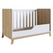Quarto de Bebê Completo 3 em 1 Sonho Encantado 4 Gavetas Itapuã/Branco - Pnr Móveis