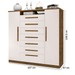 Cômoda Berga 2 Portas 7 Gavetas Jequitibá/Off White - Pnr Móveis