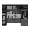 Guarda-Roupa Casal Modulado Estocolmo 6 Portas 3 Gavetas Branco - Pnr Móveis