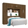 Guarda-Roupa Casal Modulado Estocolmo 6 Portas 3 Gavetas Jequitibá - Pnr Móveis