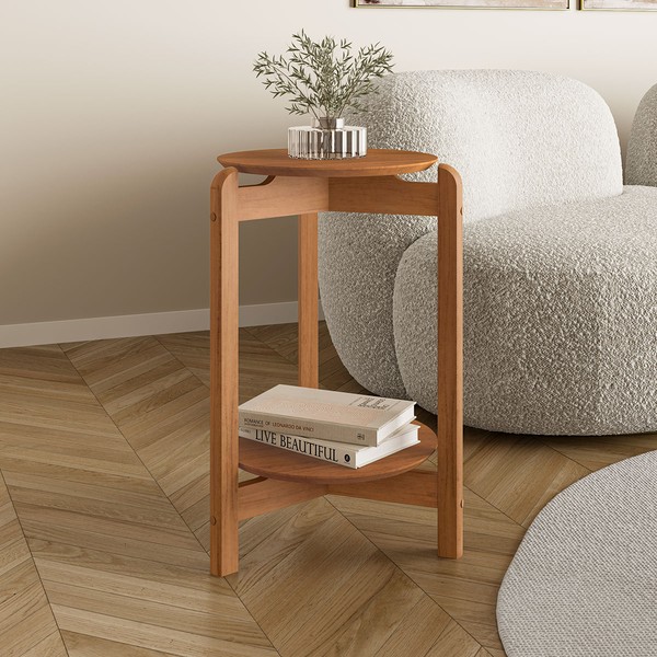 Mesa de Canto Manchester Cedro - Pnr Móveis