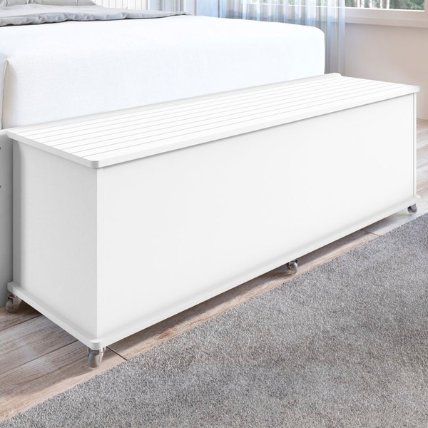 Baú Zinder 1 Porta Branco - Pnr Móveis