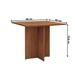 Mesa de Madeira Moser 90 Cm Cedro - Pnr Móveis