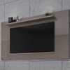 Painel para TV Até 60 Polegadas Vidigal 1 Prateleira Cinza Perola - Pnr Móveis