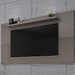 Painel para TV Até 60 Polegadas Vidigal 1 Prateleira Cinza Perola - Pnr Móveis