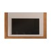 Painel para TV Até 60 Polegadas Freiburgo Off White/Cedro - Pnr Móveis