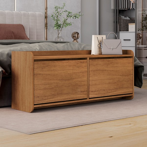 Sapateira Croácia 2 Portas Cedro - Pnr Móveis