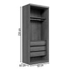 Modulo Facinium 2 Portas Cinamomo / Off Arenas - Pnr Móveis