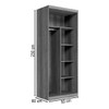 Modulo Facinium Nicho com 2 Portas Cinamomo / Off Arenas - Pnr Móveis