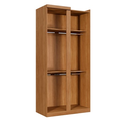 Modulo Facinium para Canto 1 Porta  Cinamomo / Off Arenas - Pnr Móveis