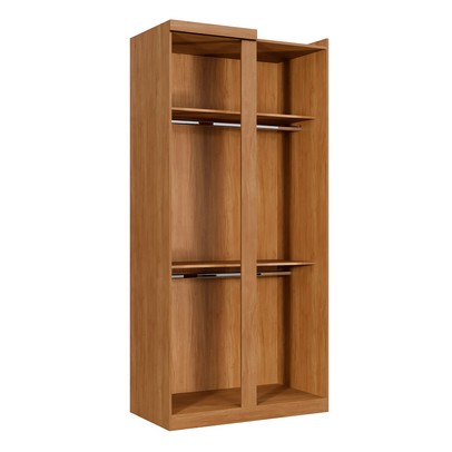 Modulo Facinium para Canto 1 Porta  Cinamomo - Pnr Móveis