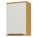 Armário Aéreo Cozinha Amélia 40 Cm 1 Porta 1 Prateleira Marrocos/Off White - Pnr Móveis