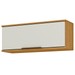 Armário Aéreo Cozinha Amélia 80 Cm 1 Porta Basculante Marrocos/Off White - Pnr Móveis