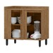 Balcão de Cozinha Cloe 100% Mdf 1 Porta Freijó/Off White - Pnr Móveis