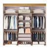 Guarda-Roupa Casal Dalila 6 Portas 2 Gavetas com Espelho Marrocos/Off White - Pnr Móveis