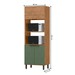 Torre Quente Cloe 3 Portas 100% Mdf Freijó/Jade Tto01 - Pnr Móveis