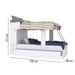 Treliche 1 Porta 2 Gavetas 1400 Branco - Percasa