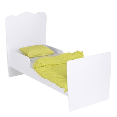 Berço Mini Cama 2 em 1 Baby Branco - Percasa