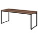 Mesa Escrivaninha Kuadra Nogal/Preto 16331 - Compace