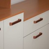 Cozinha Completa 12 Portas 1 Gaveta 100% Mdf Cm0071 Freijó/Off White - Genialflex