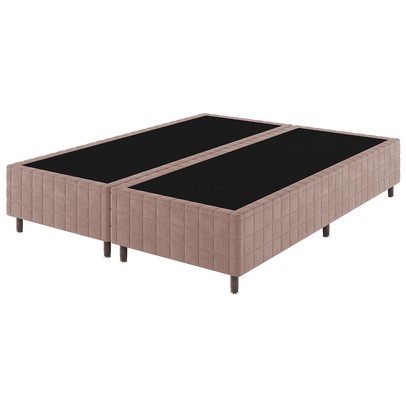 Base de Cama Box Queen Lunare Bordado Rose - Vian