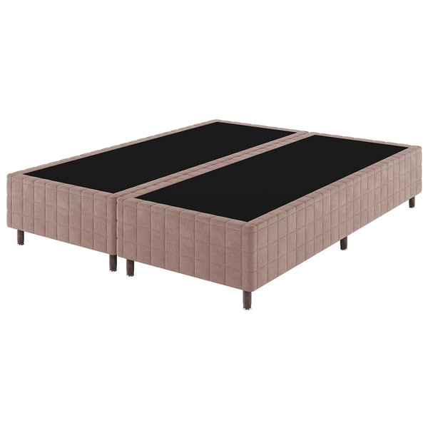Base de Cama Box Queen Lunare Bordado Rose - Vian