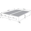 Base de Cama Box Queen Lunare Bordado Rose - Vian