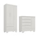 Quarto Infantil Completo Soninho 4 Portas 6 Gavetas Branco - Panorama Móveis