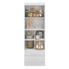 Armário de Cozinha Modulare 2 Portas 2 Gavetas Branco - Panorama Móveis