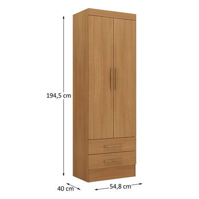 Armário para Escritório Modulare 2 Portas 2 Gavetas Cinamomo - Panorama Móveis