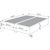 Base de Cama Box King Lunare Bordado Rose - Vian