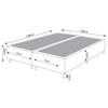 Base de Cama Box Queen Lunare Liso Turkey Rose - Vian