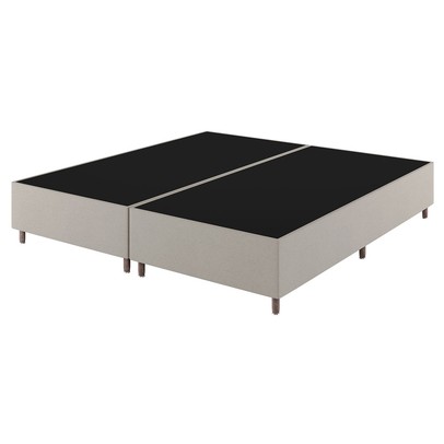 Base de Cama Box King Lunare Liso Nude - Vian