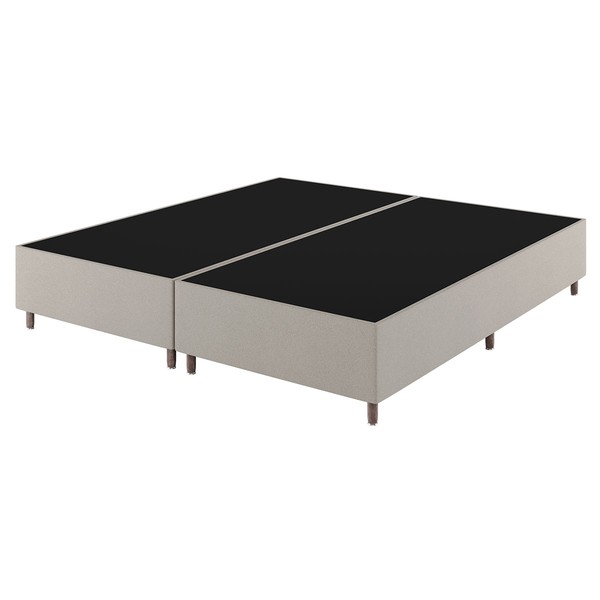 Base de Cama Box King Lunare Liso Nude - Vian