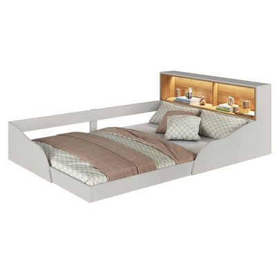 Cama Montessoriana Casal Lille com Led Arenas - Art In Móveis