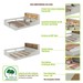 Cama Montessoriana Casal Lille com Led Arenas - Art In Móveis