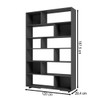 Estante para Livros 5 Prateleiras Preto Be 47 - Brv