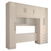 Guarda-Roupa Casal Modulado Diadema 6 Portas 3 Gavetas Branco - Panorama Móveis