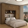 Guarda-Roupa Casal Modulado Diadema 6 Portas 3 Gavetas Jequitibá - Panorama Móveis