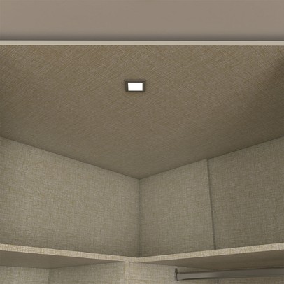 Guarda-Roupa Casal Modulado Kalore 6 Portas 3 Gavetas com Espelho Areia - Panorama Móveis